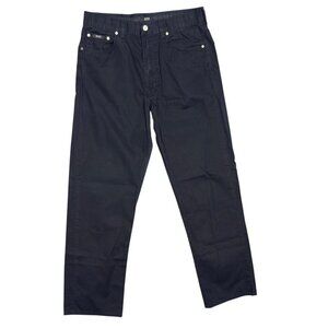 Hugo Boss Alabama Cotton Chinos Mens Canvas Pants Navy Blue 30x31